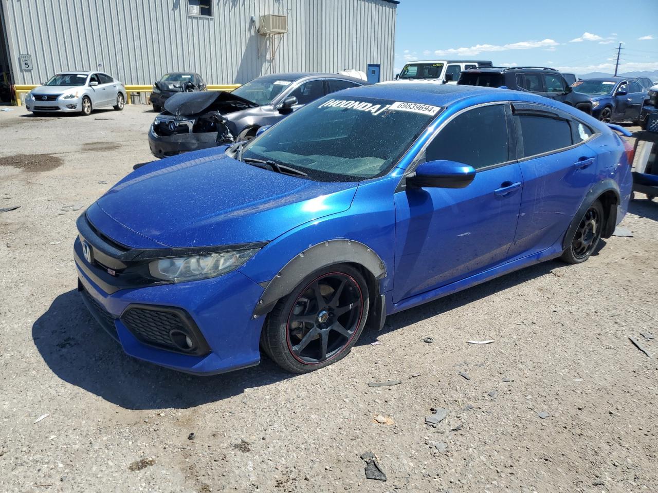 Lot #3027076771 2018 HONDA CIVIC SI