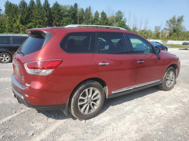 NISSAN PATHFINDER 2015 red  gas 5N1AR2MM5FC718875 photo #4