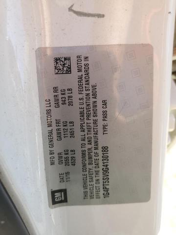 2016 BUICK VERANO PRE 1G4PT5SV9G4130188