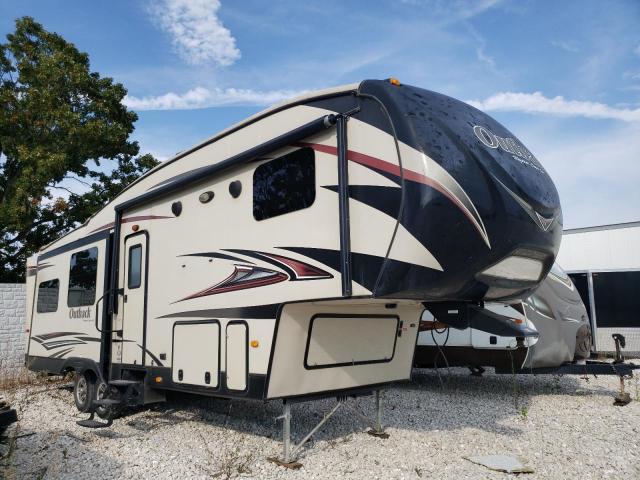 KEYSTONE 5TH WHEEL 2014 cream   4YDF31526EB453078 photo #1