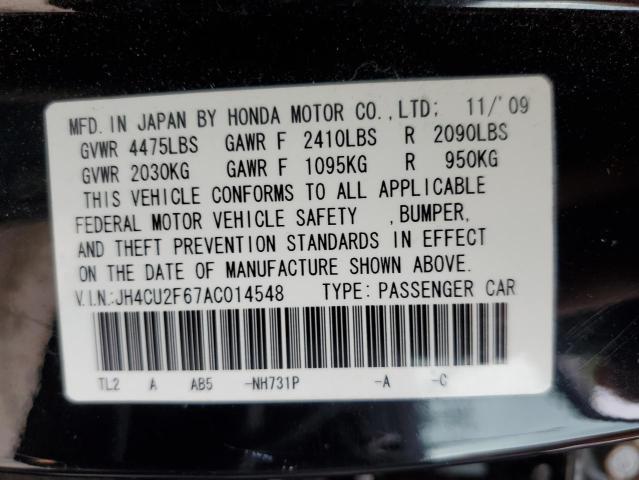 2010 ACURA TSX JH4CU2F67AC014548  64624124