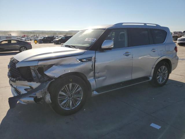 INFINITI QX80 LUXE 2019 silver  gas JN8AZ2NFXK9685663 photo #1