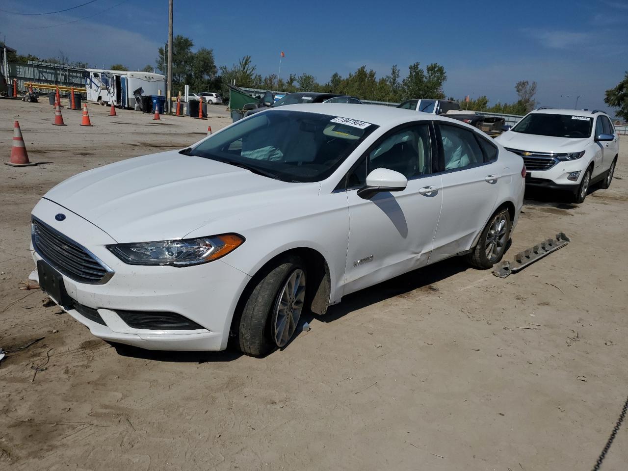 Lot #2935497083 2017 FORD FUSION SE