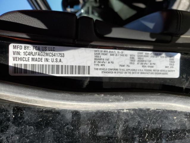 2021 JEEP GRAND CHER - 1C4RJFAG2MC541753
