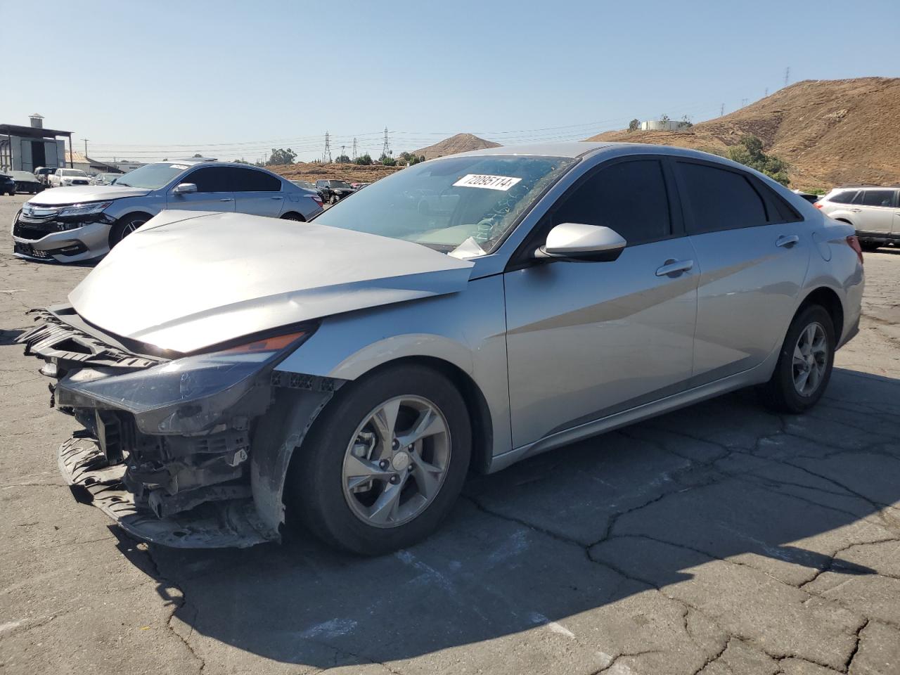 Lot #2955417619 2021 HYUNDAI ELANTRA SE