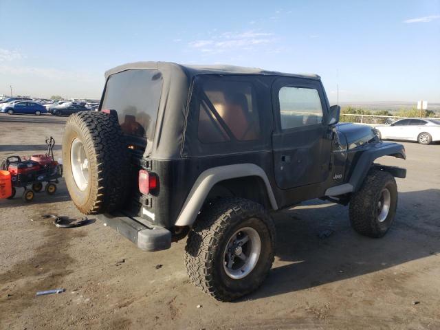 JEEP WRANGLER / 2002 black  gas 1J4FA39S02P756168 photo #4