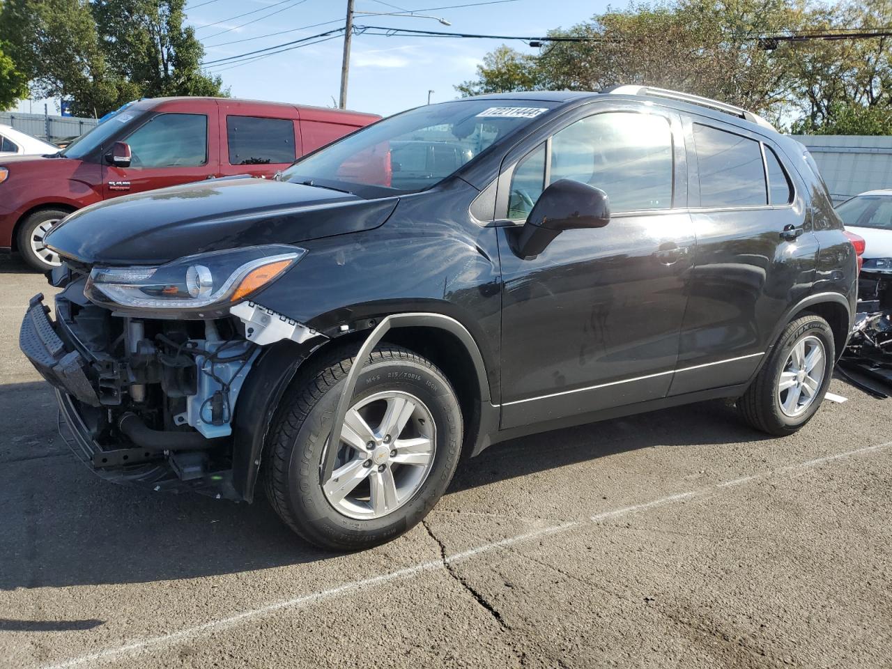 Lot #2962192153 2021 CHEVROLET TRAX 1LT