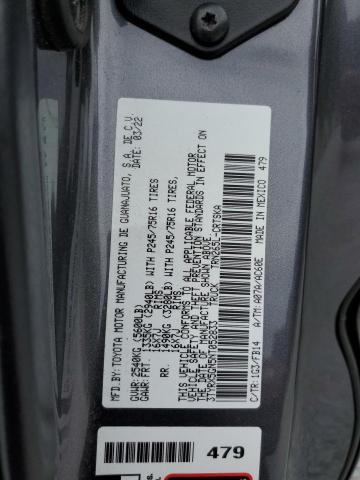 2022 TOYOTA TACOMA ACC - 3TYRX5GN5NT052833