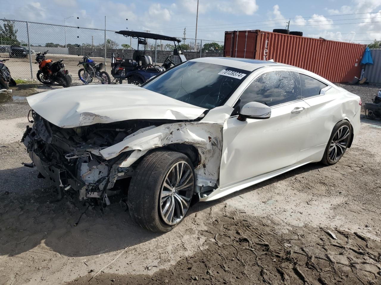 Lot #2818640316 2019 INFINITI Q60 PURE