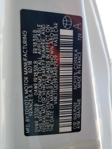 2018 TOYOTA YARIS L - VNKJTUD39JA092929
