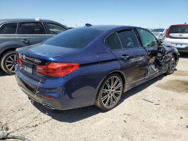 BMW 540 I 2018 blue  gas WBAJE5C54JWA97440 photo #4