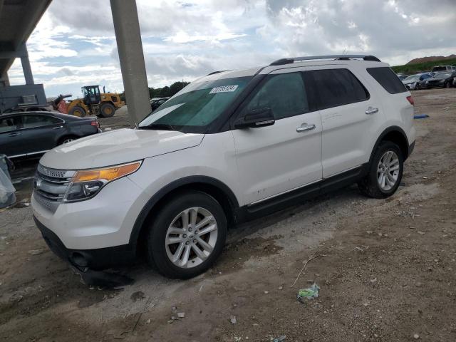 FORD EXPLORER 2014 white   1FM5K8080EGB99110 photo #1