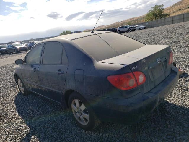 TOYOTA COROLLA CE 2005 blue sedan 4d gas 2T1BR30E25C380127 photo #3