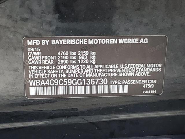 2016 BMW 428 XI GRA - WBA4C9C59GG136730