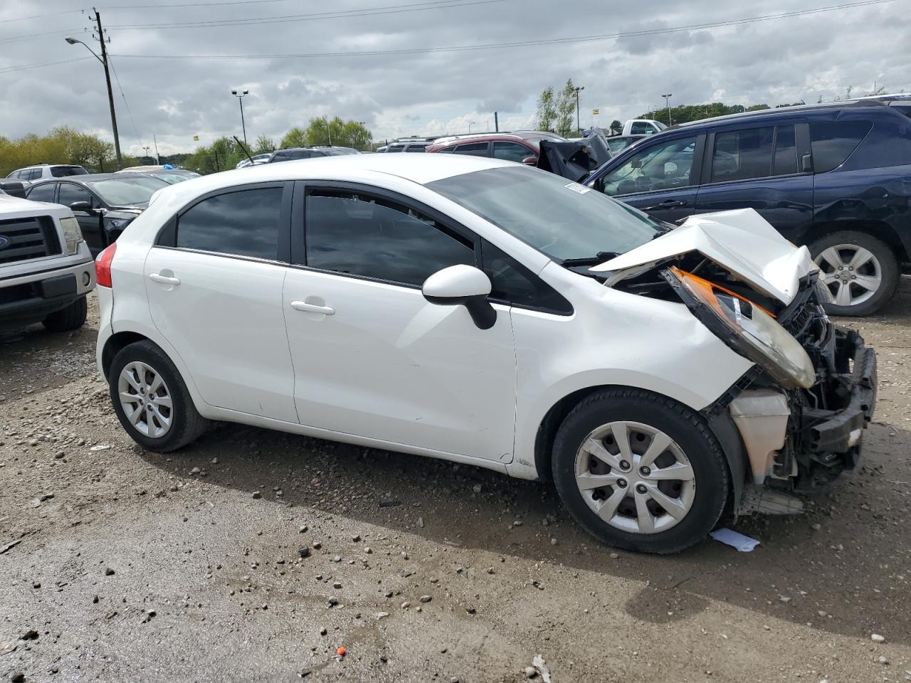 Lot #3023388287 2013 KIA RIO LX