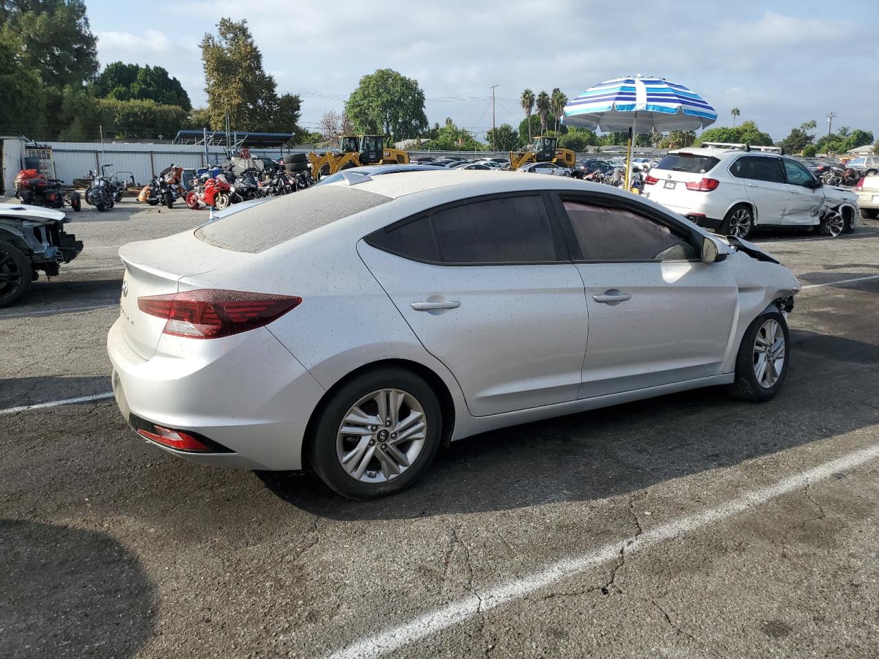 Lot #3025738310 2020 HYUNDAI ELANTRA SE