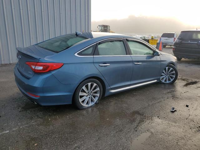 HYUNDAI SONATA SPO 2016 blue  gas 5NPE34AF8GH410646 photo #4