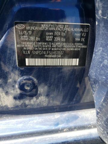 2020 HYUNDAI ELANTRA SE - 5NPD74LF5LH511537