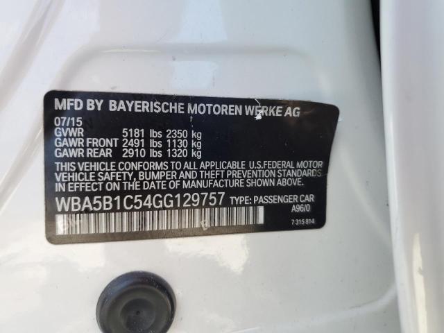 2016 BMW 535 I - WBA5B1C54GG129757