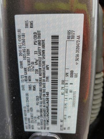 2024 FORD ESCAPE ACT - 1FMCU9GN9RUA08140