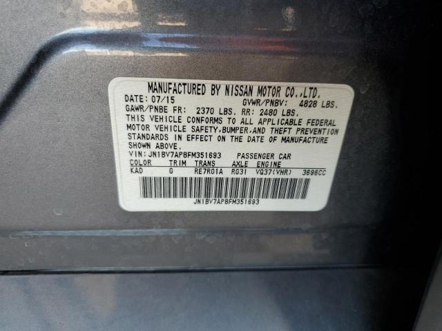 2015 INFINITI Q50 BASE - JN1BV7AP8FM351693