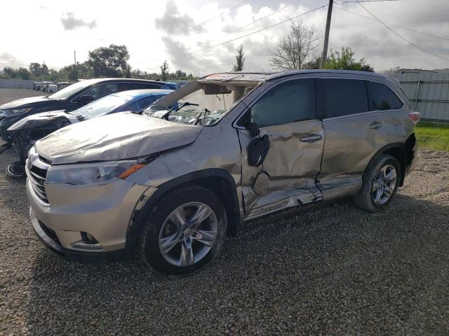 VIN 5TDYKRFH8FS043893 2015 Toyota Highlander, Limited no.1