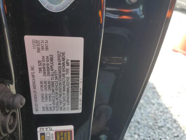 2021 HONDA CR-V TOURI - 5J6RW2H98ML003103