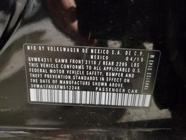 2015 VOLKSWAGEN GOLF SPORT - 3VWA17AUXFM512248