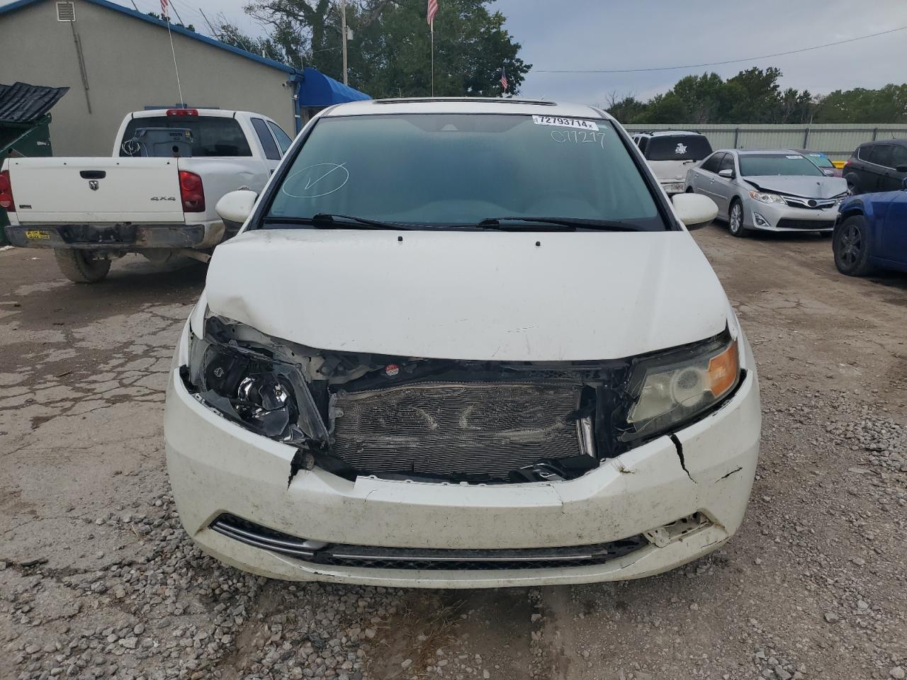 Lot #2857253869 2015 HONDA ODYSSEY EX