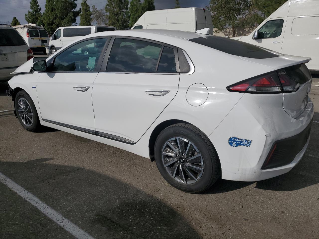 HYUNDAI IONIQ LIMI 2020 white  electric KMHC85LJ7LU061264 photo #3