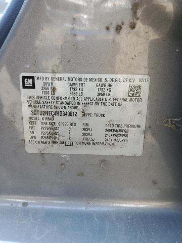 2017 GMC SIERRA K15 - 3GTU2NEC4HG340612