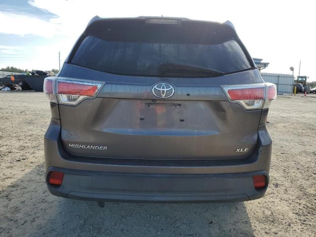 VIN 5TDKKRFH2FS042132 2015 Toyota Highlander, Xle no.6