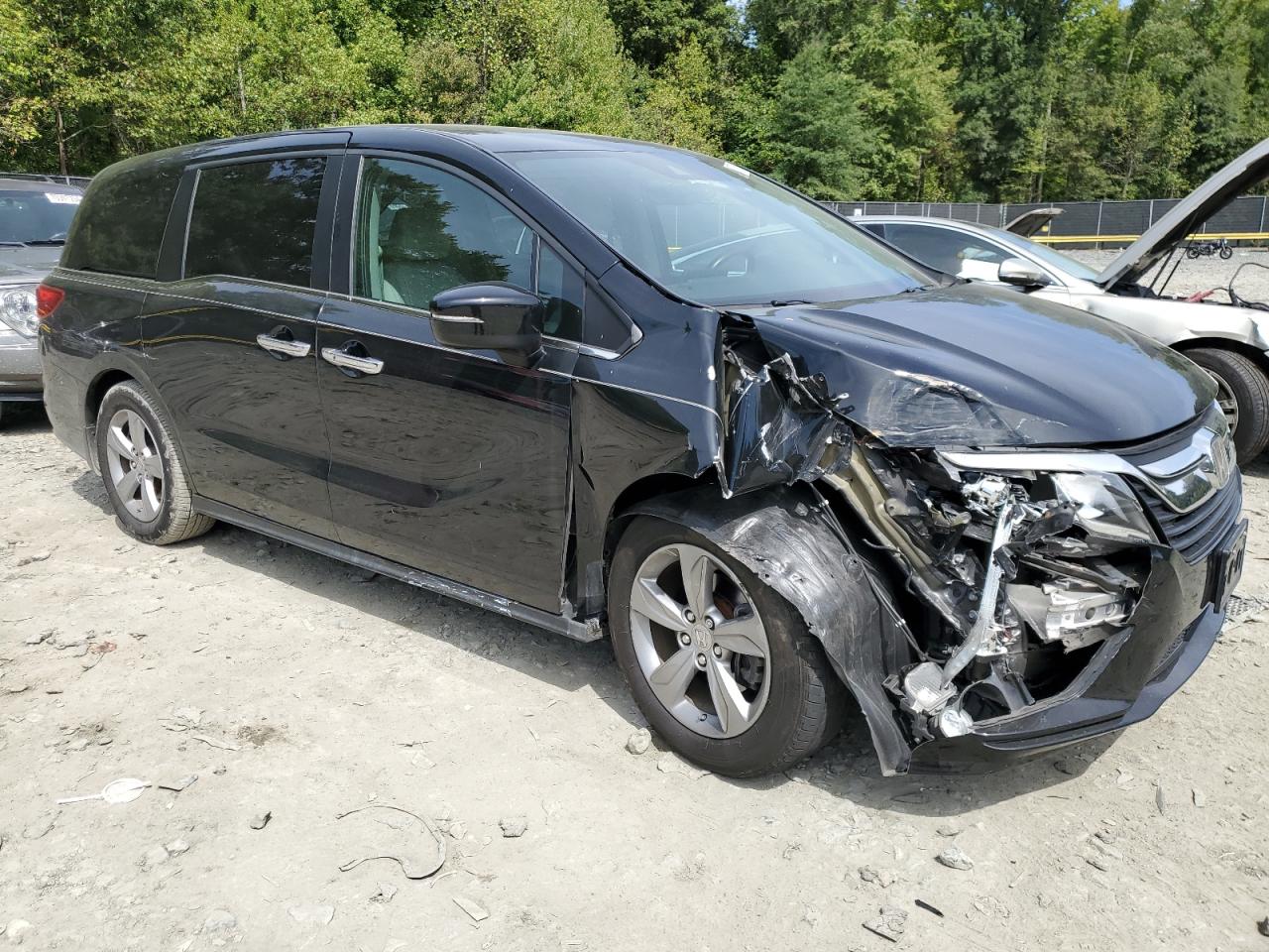 Lot #2972318529 2018 HONDA ODYSSEY EX