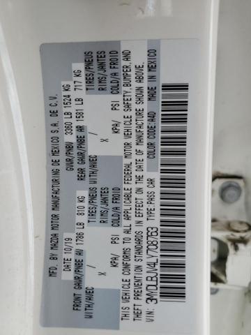 2020 TOYOTA YARIS LE 3MYDLBJV4LY708763