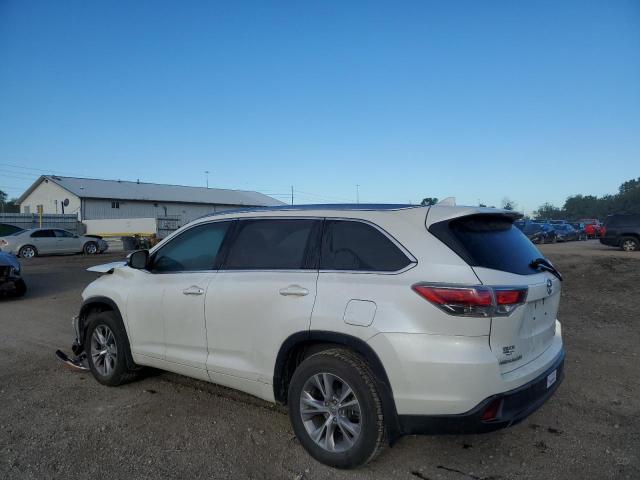 VIN 5TDJKRFH0FS173216 2015 Toyota Highlander, Xle no.2