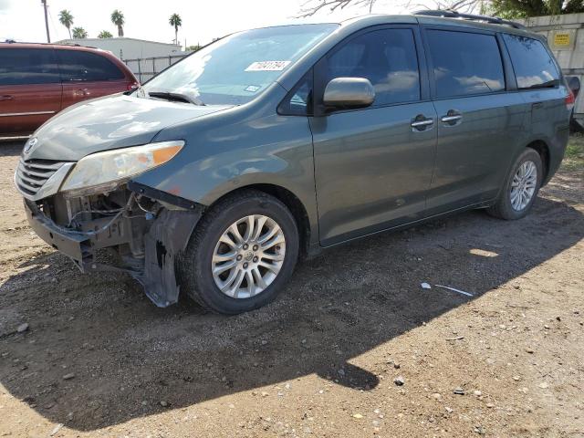 VIN 5TDYK3DC8ES523998 2014 Toyota Sienna, Xle no.1