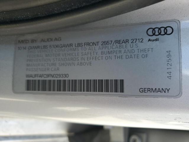 2015 AUDI A6 PREMIUM - WAUFFAFC9FN029330