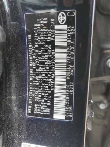 2022 TOYOTA COROLLA LE - 5YFEPMAEXNP307384