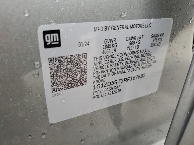 2024 CHEVROLET MALIBU LT - 1G1ZD5ST3RF167682