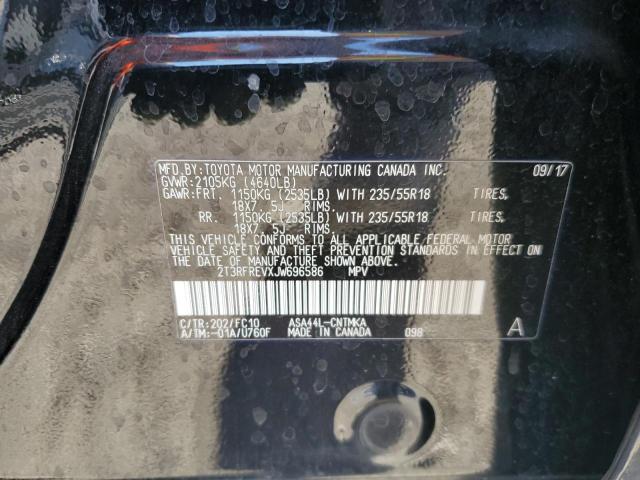 2018 TOYOTA RAV4 ADVEN - 2T3RFREVXJW696586