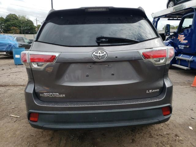 VIN 5TDBKRFH1GS333609 2016 Toyota Highlander, LE no.6