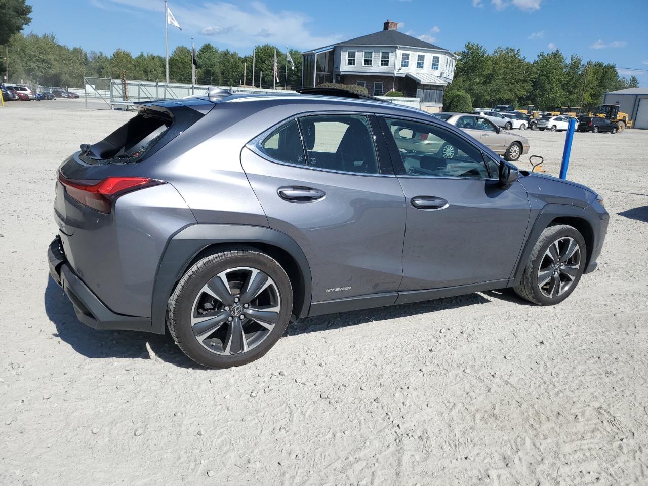 LEXUS UX 250H 2019 gray  hybrid engine JTHU9JBH9K2000441 photo #4