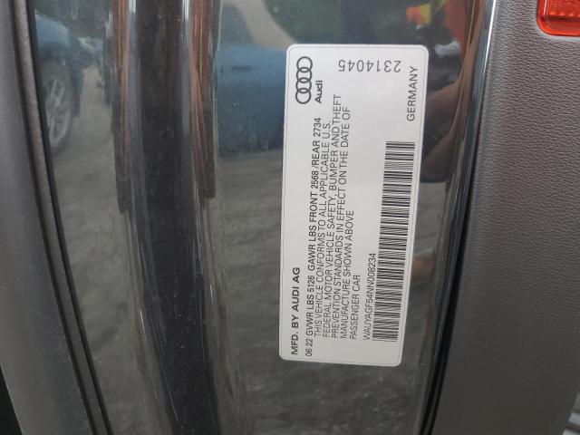2022 AUDI A5 PRESTIG WAUYAGF54NN008234