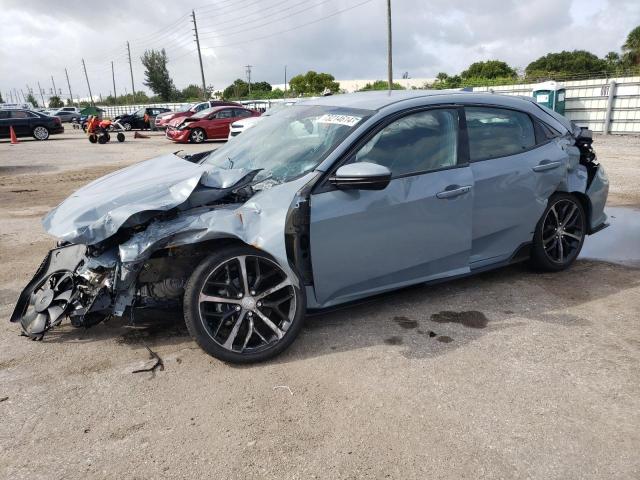 Vin: shhfk7h49mu232137, lot: 73214614, honda civic sport 2021 img_1