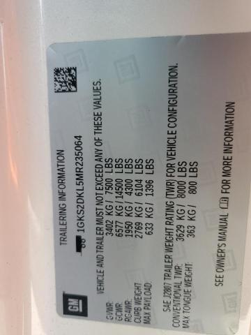 2021 GMC YUKON DENA - 1GKS2DKL5MR235064