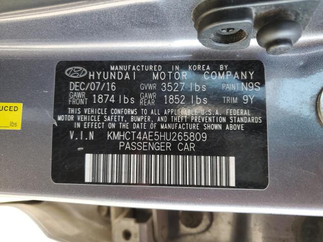 2017 HYUNDAI ACCENT SE - KMHCT4AE5HU265809