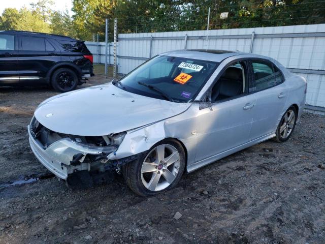 SAAB 9-3 2.0T 2009 silver sedan 4d gas YS3FB49Y191005230 photo #1