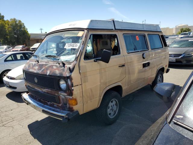 VOLKSWAGEN VANAGON CA 1985 tan  gas WV2ZB0256FH042050 photo #1