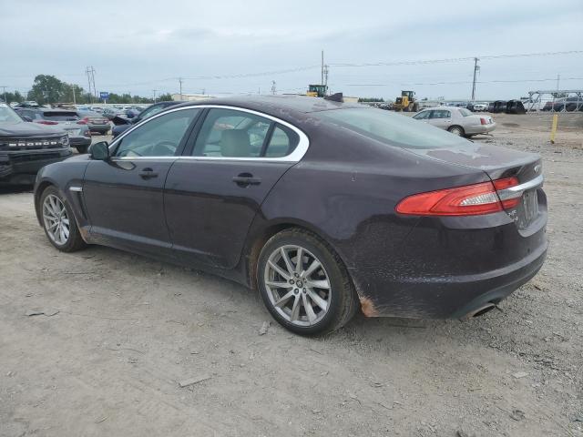 JAGUAR XF 2013 burgundy sedan 4d gas SAJWA0ES9DPU02213 photo #3