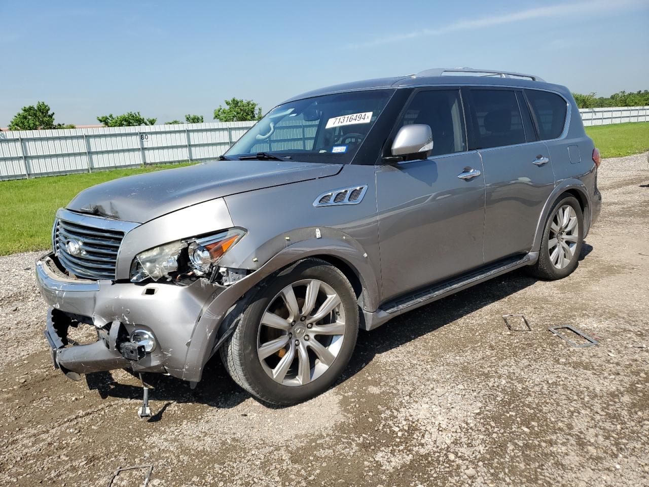 Lot #2955594884 2012 INFINITI QX56